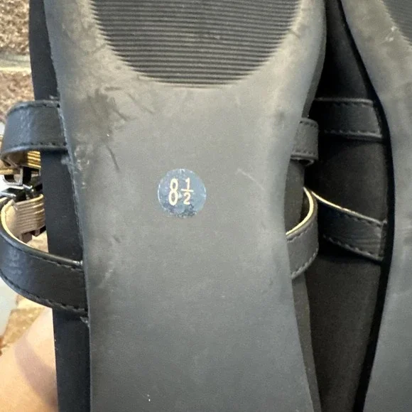 Journee Women's Florene Black Double Buckle Mary Jane Comfort Flats Sz 8.5 #224 - Picture 15 of 16